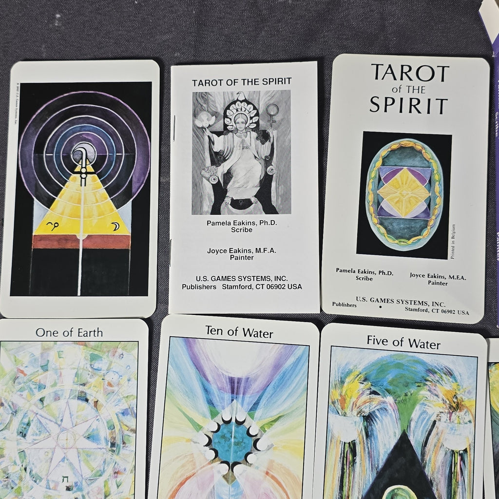 Original Tarot Of The Spirits 1992 Edition by Pamela & Joyce Eakins USG Complete