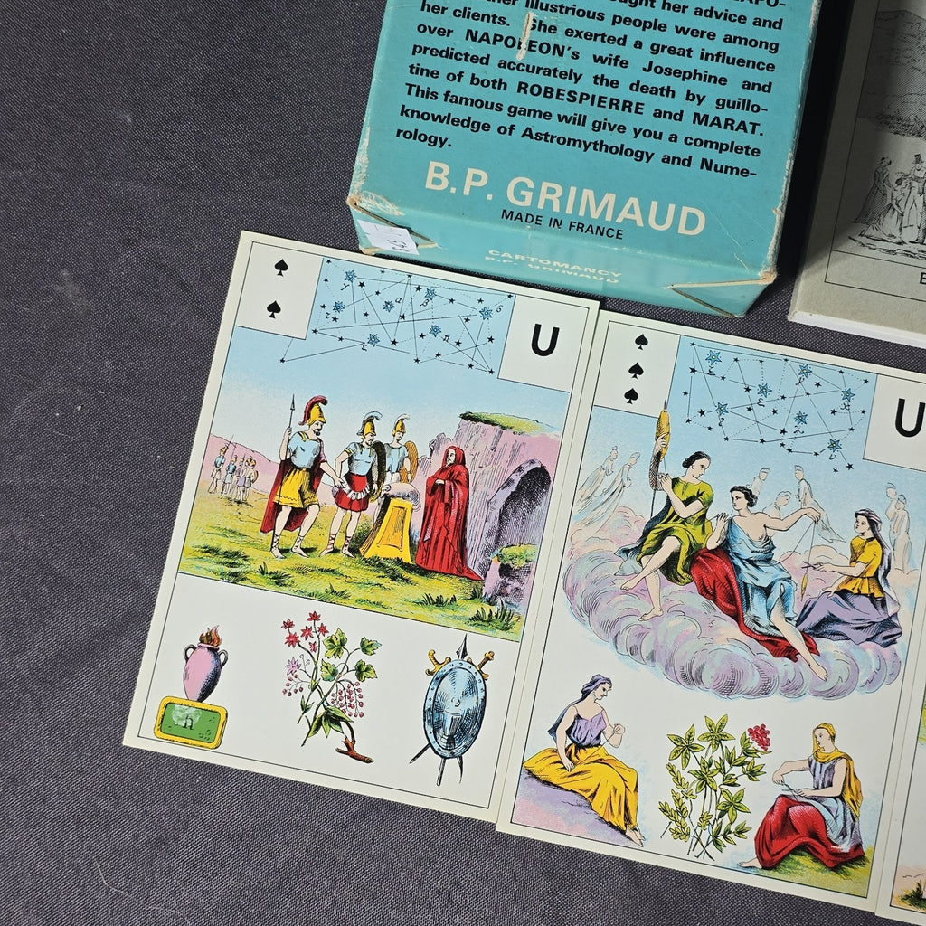 Original Astro Mythological Tarot Card Deck Mlle Lenormand Big Size 1st Edition