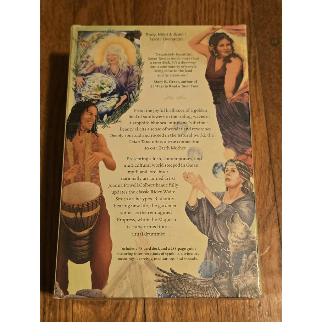 NEW Original Gaian Tarot Deck & Book by Joanna Powell Colbert OOP 2011 1st Edition