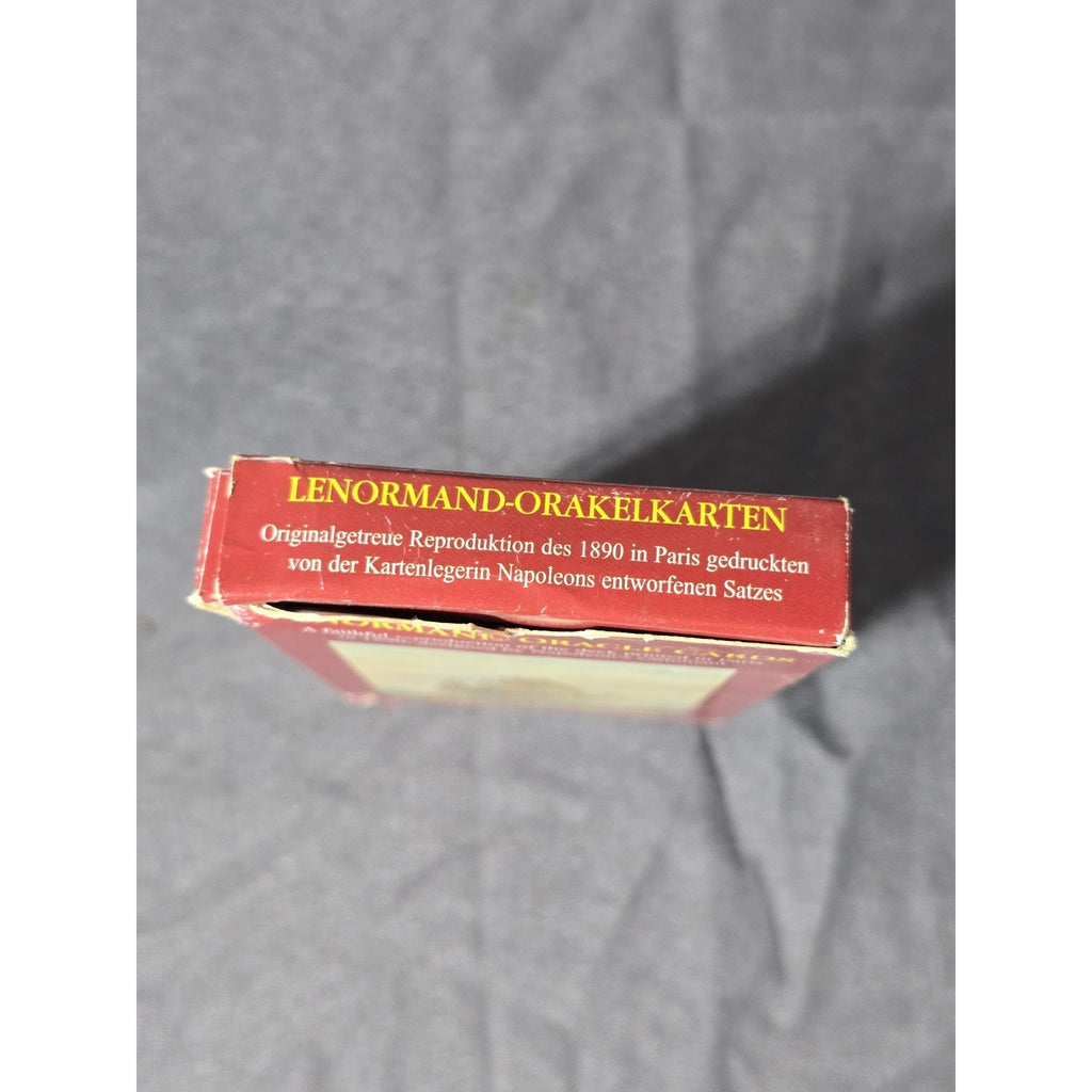 Original Lenormand Oracle Cards 1890 Reproduction from 2003 Lo Scarabeo Italy