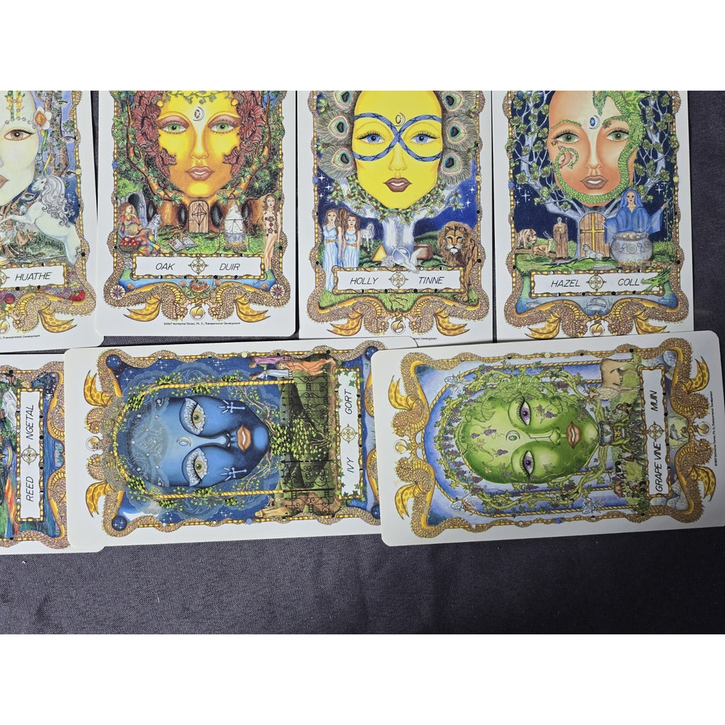 The Faces Of Womanspirit Celtic Moon Journey Tarot Card Deck by Katherine Torres