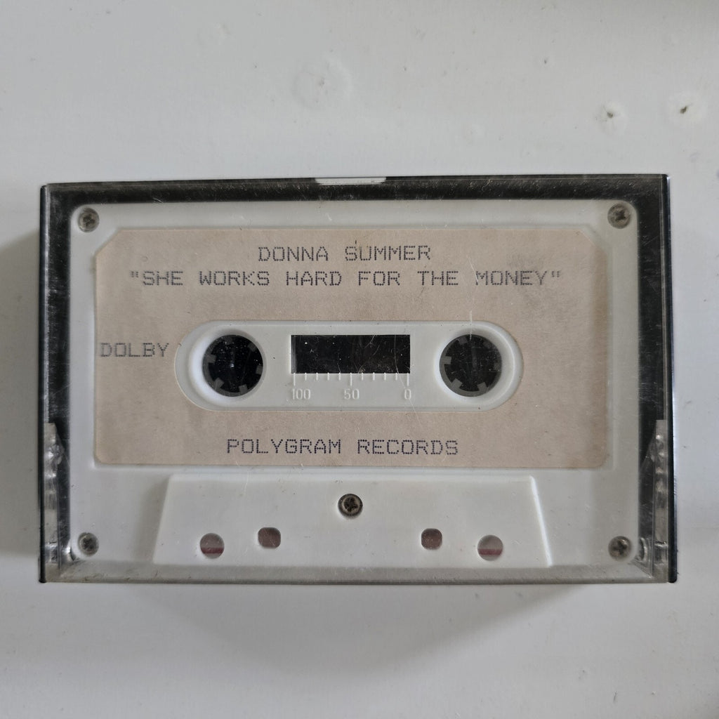 Donna Summer She Works Hard For The Money Sampler Promo Cassette Demo Tape Disco