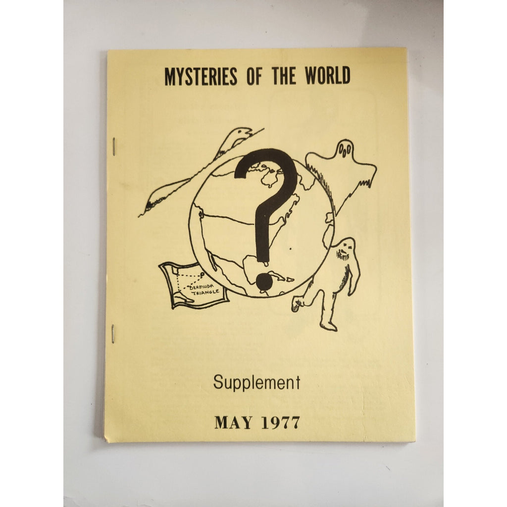 Aerial Phenomenon Mysteries Of The World Supplement 1977 Newspaper Clippings CompiledUFO Magazine