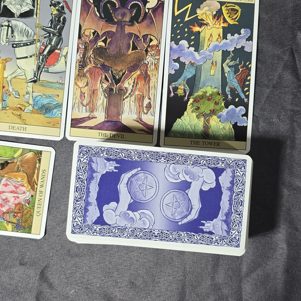Vintage Tarot of the New Vision Card Deck By Pietro Alligo Lo Scarabeo Llewellyn