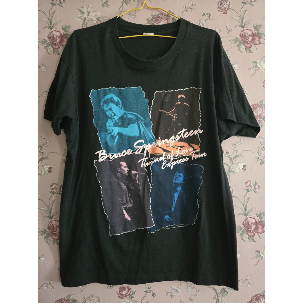 Vintage Bruce Springsteen Tunnel of Love Express Tour T Shirt from 1988 Sz XL