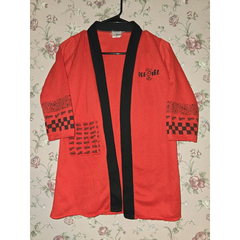 Original 1989 Pee Wee Herman Official Brand Child Kid Sz M 6-7 Robe