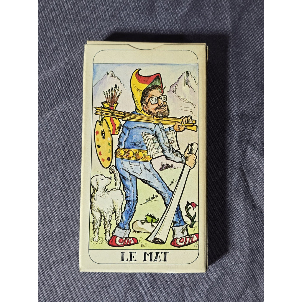 Vintage 1981 Pino Zac Cartomancie de l’an 2000 Tarot Card Deck Major Arcana