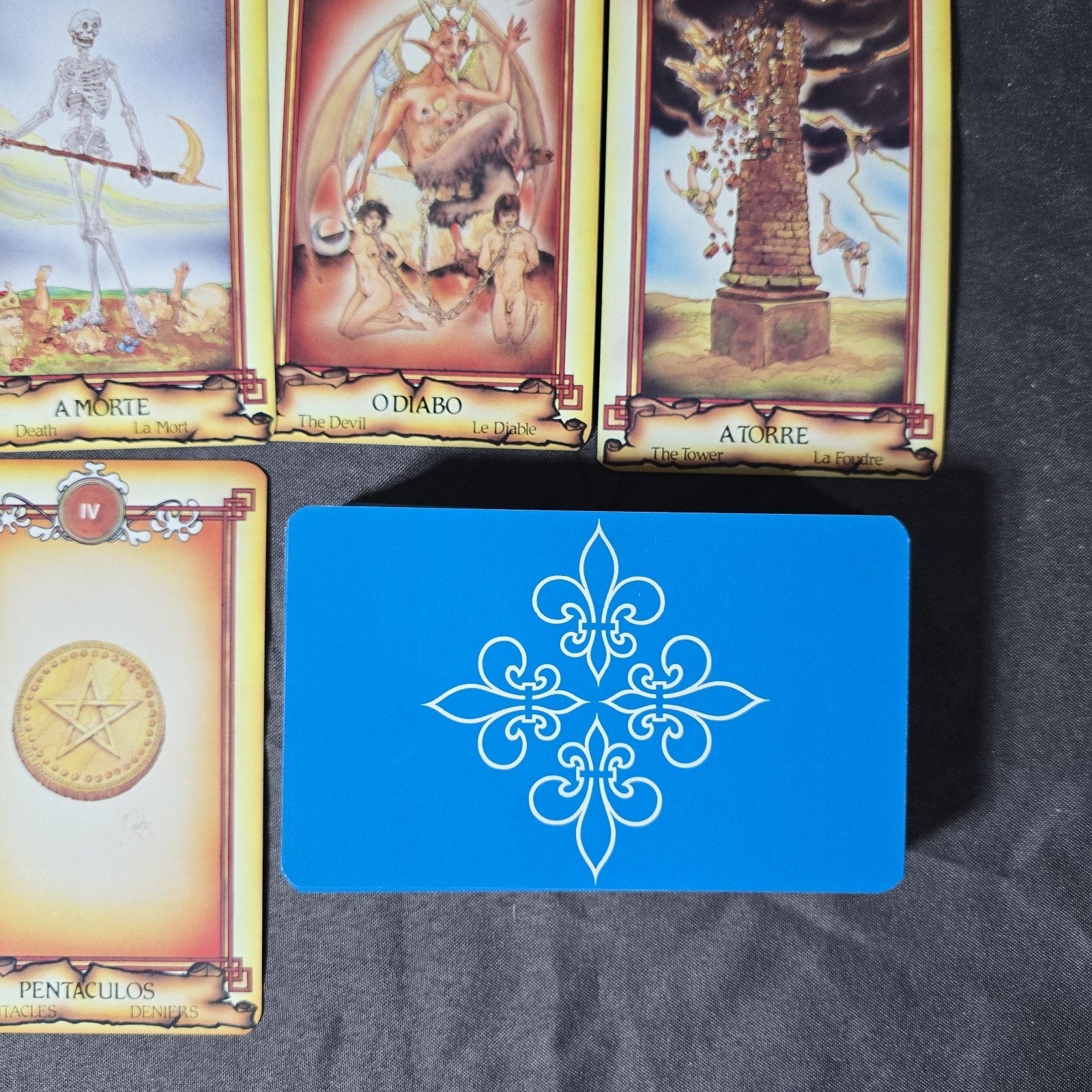 Tarot of Bohemians by Papus. Thoth Edition Printed in Brazil. Gypsy Tarot Card Deck