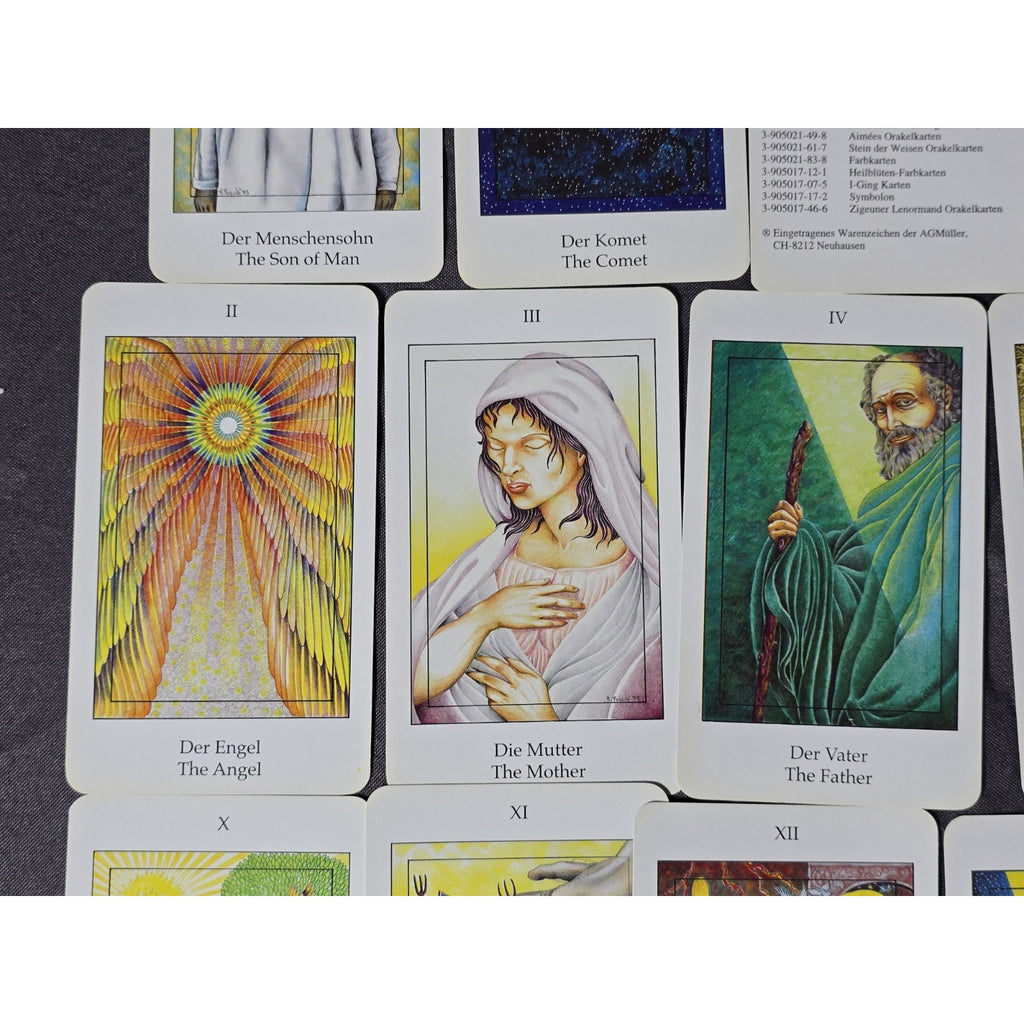 Master Tarot by Mario Montano & Amerigo Folchi 1996 OOP Rare English Edition AGMuller