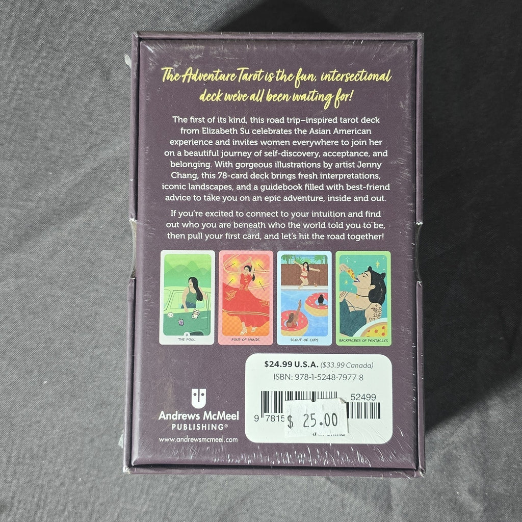 NEW SEALED The Adventure Tarot: Road Trip Inspired Deck for Self-Discovery Tarot Cards