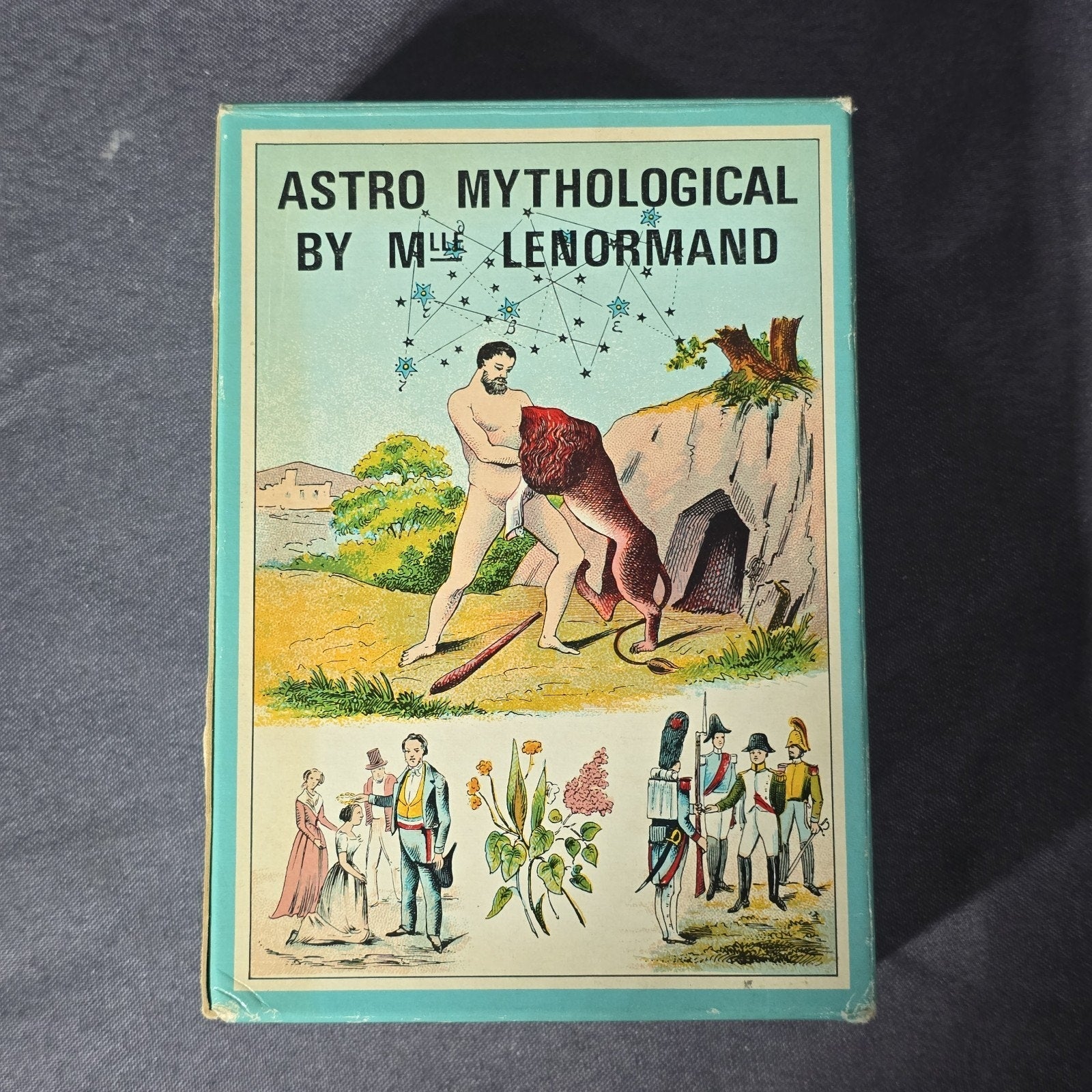 Original Astro Mythological Tarot Card Deck Mlle Lenormand Big Size 1st Edition