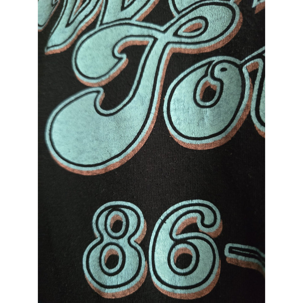 Vintage Chicago World Tour '86-87 T Shirt Sz L Rock Band Concert 1980s RARE