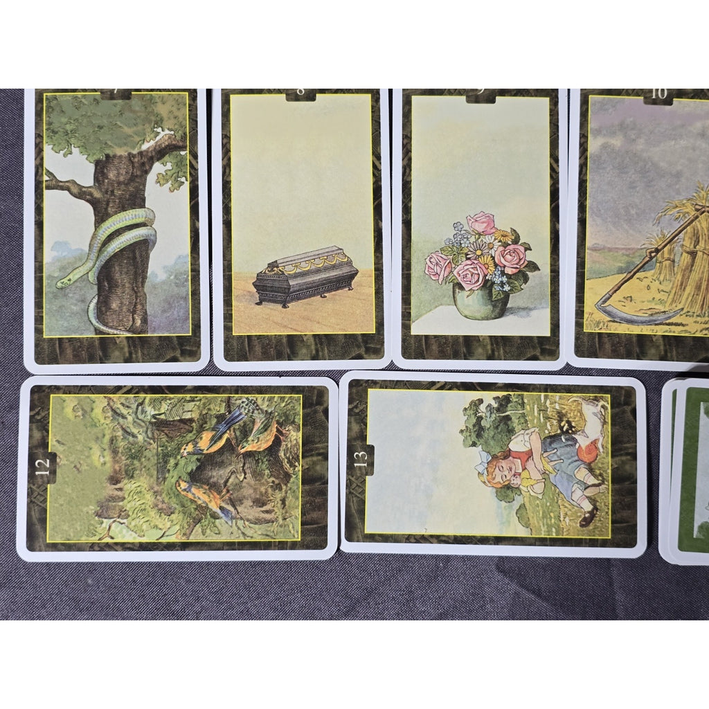 Original Lenormand Oracle Cards 1890 Reproduction from 2003 Lo Scarabeo Italy