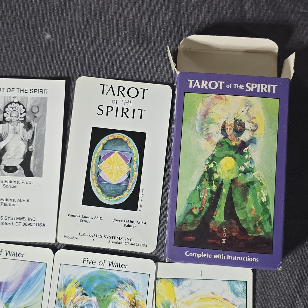 Original Tarot Of The Spirits 1992 Edition by Pamela & Joyce Eakins USG Complete