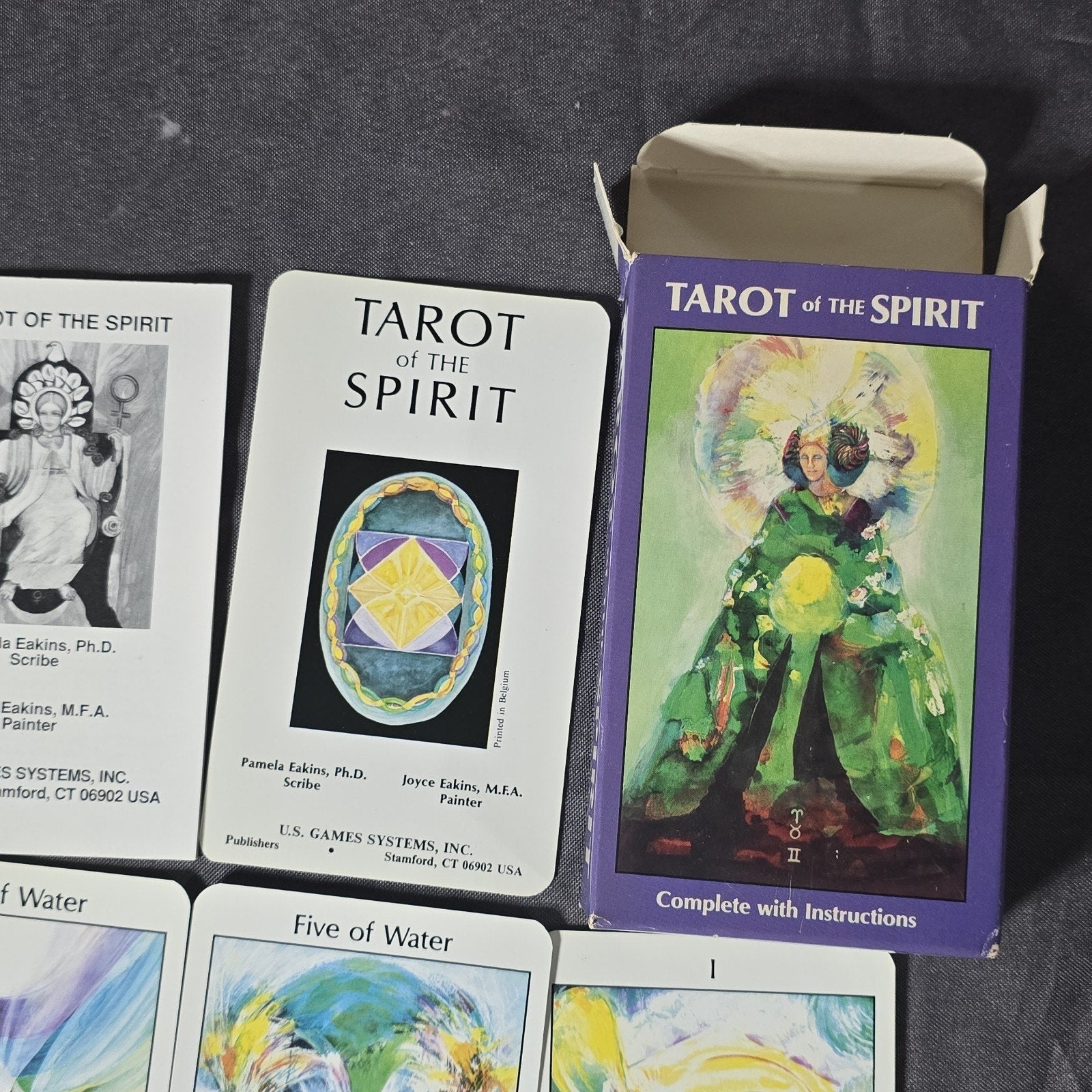Original Tarot Of The Spirits 1992 Edition by Pamela & Joyce Eakins USG Complete
