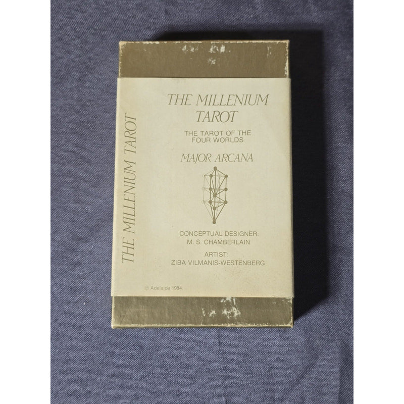 The Millennium Tarot 22 Major Arcana by Chamberlain & Westenberg. Printed by Adelaide 1984