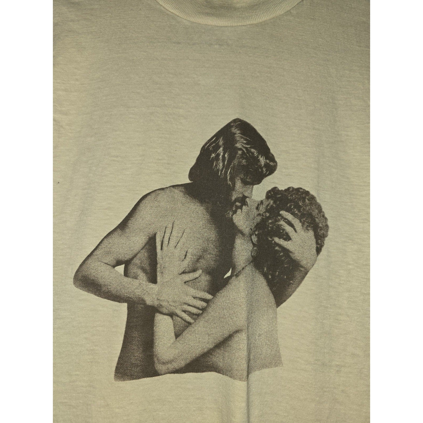 Vintage A Star Is Born Movie Promo T Shirt Starring Kris Kristofferson and Barbara Streisand 1976 RARE XL