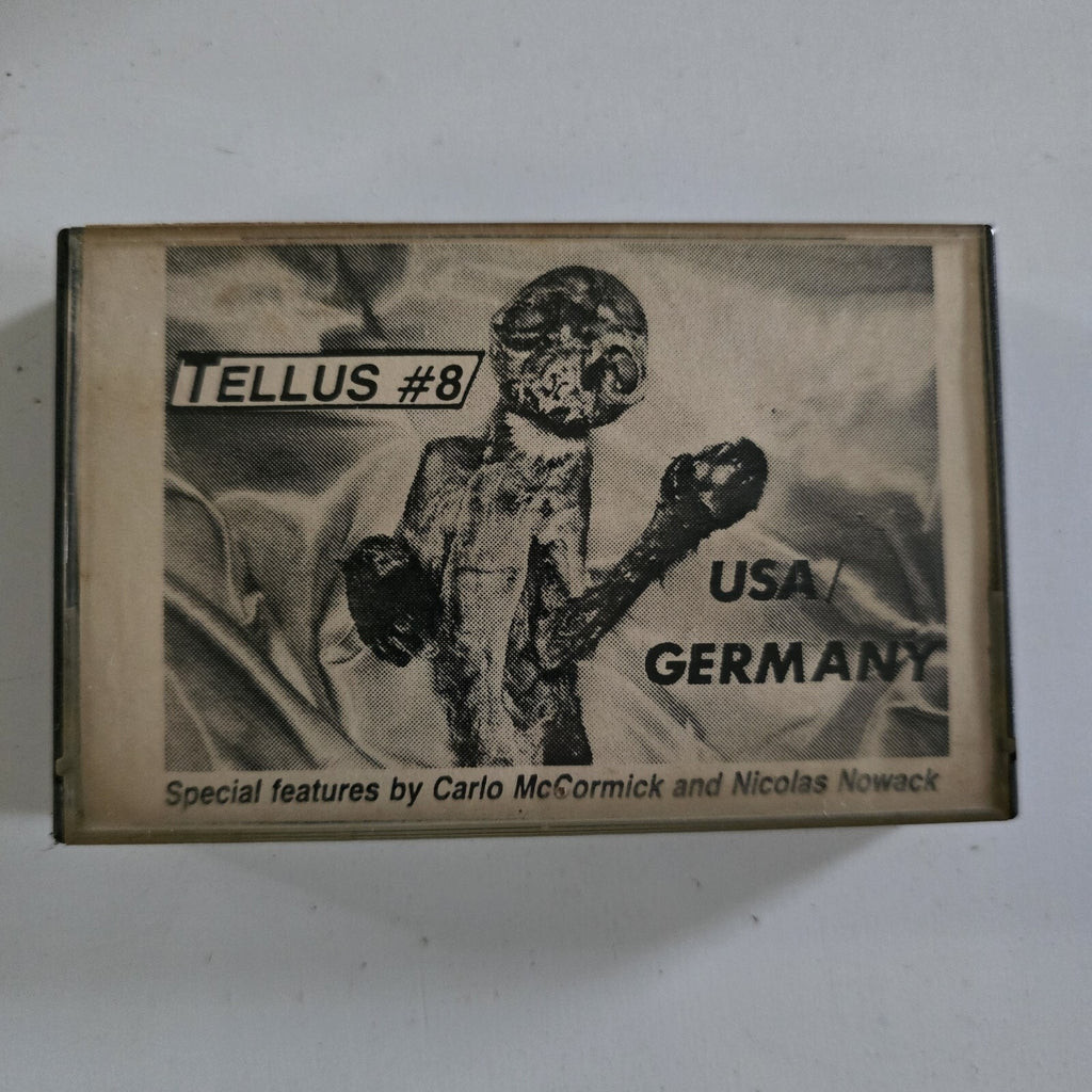 Original Tellus #8 USA Germany OG Audio Cassette Tape Zine Experimental TESTED 1984