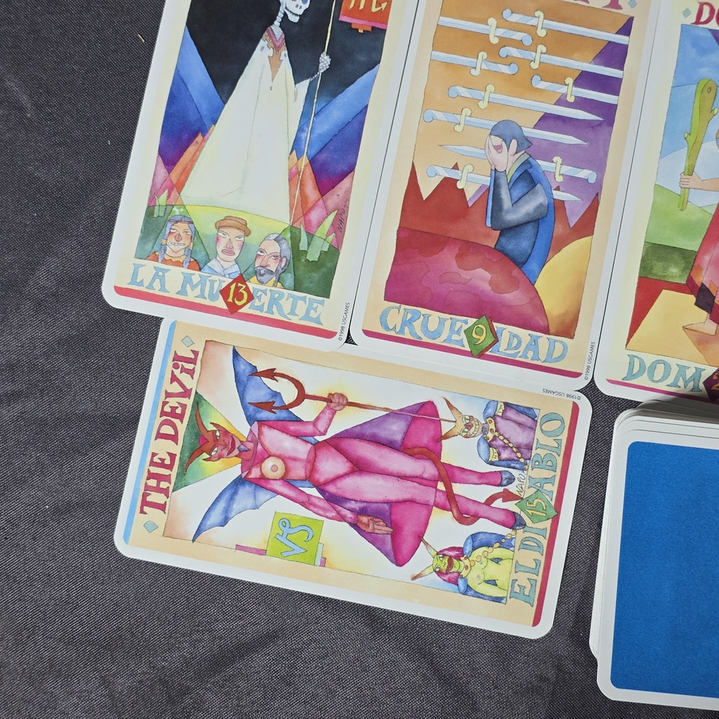 Original Napo Tarot Card Deck  from 1998 OOP Betty Lopez 1st Edition Bilingual Spanish