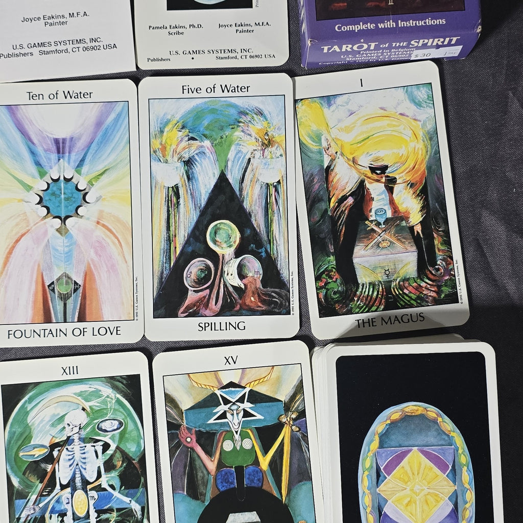 Original Tarot Of The Spirits 1992 Edition by Pamela & Joyce Eakins USG Complete