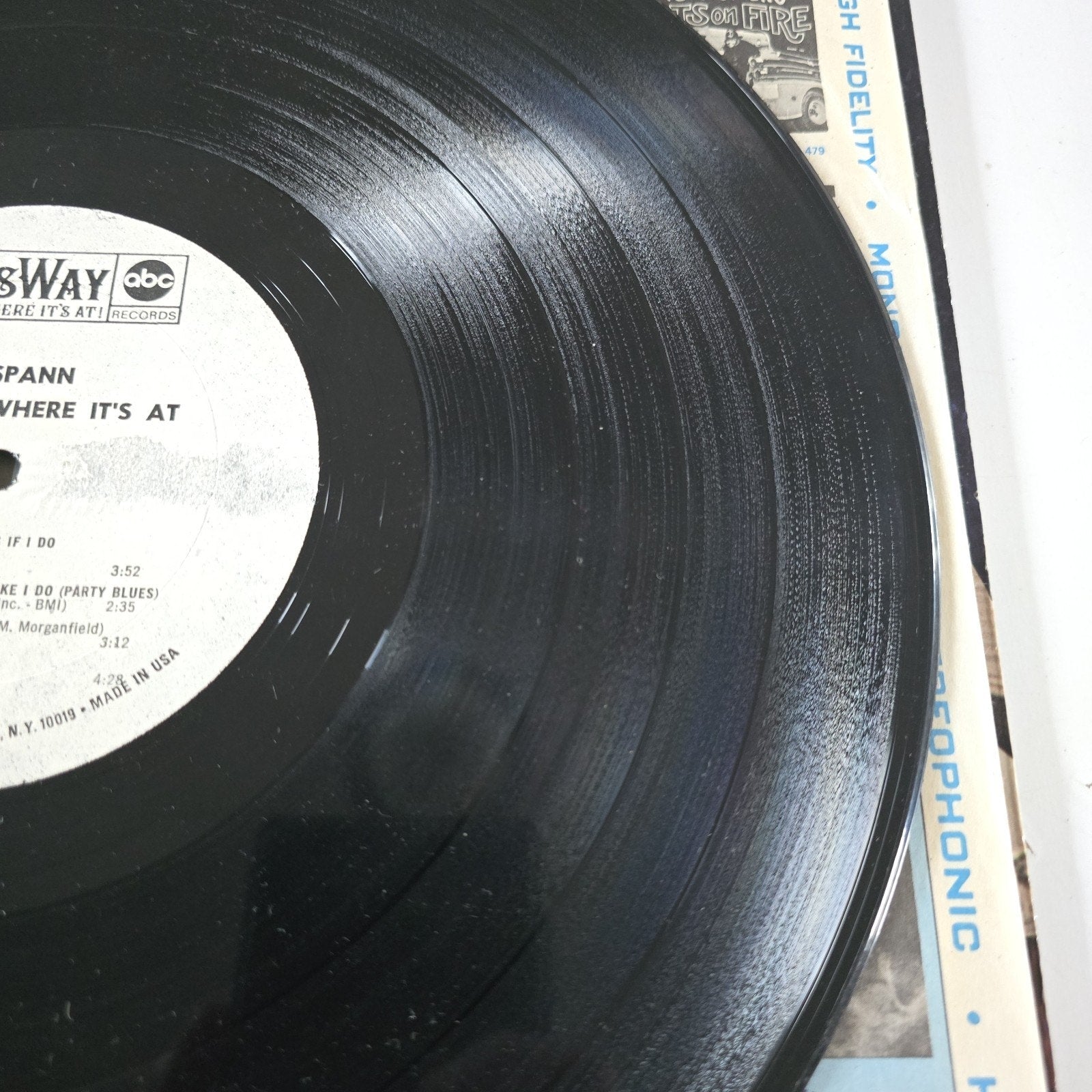 Original Otis Spann The Blues Is Where Its At MONO WLP Vinyl LP Chicago 1967