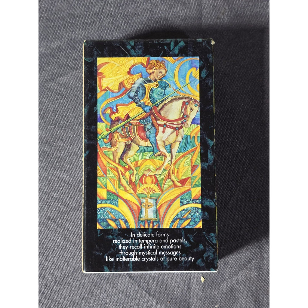 Crystal Tarot Card Deck by Elisabetta Trevisan.  Published by Lo Scarabeo. 1st Edition From Italy