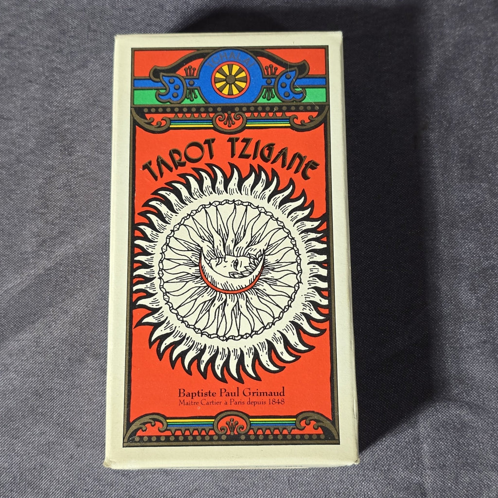 Tzigane Tarot TCHALAÏ Grimaud 1984 Ethnological & Divinatory 38 Card Deck RARE