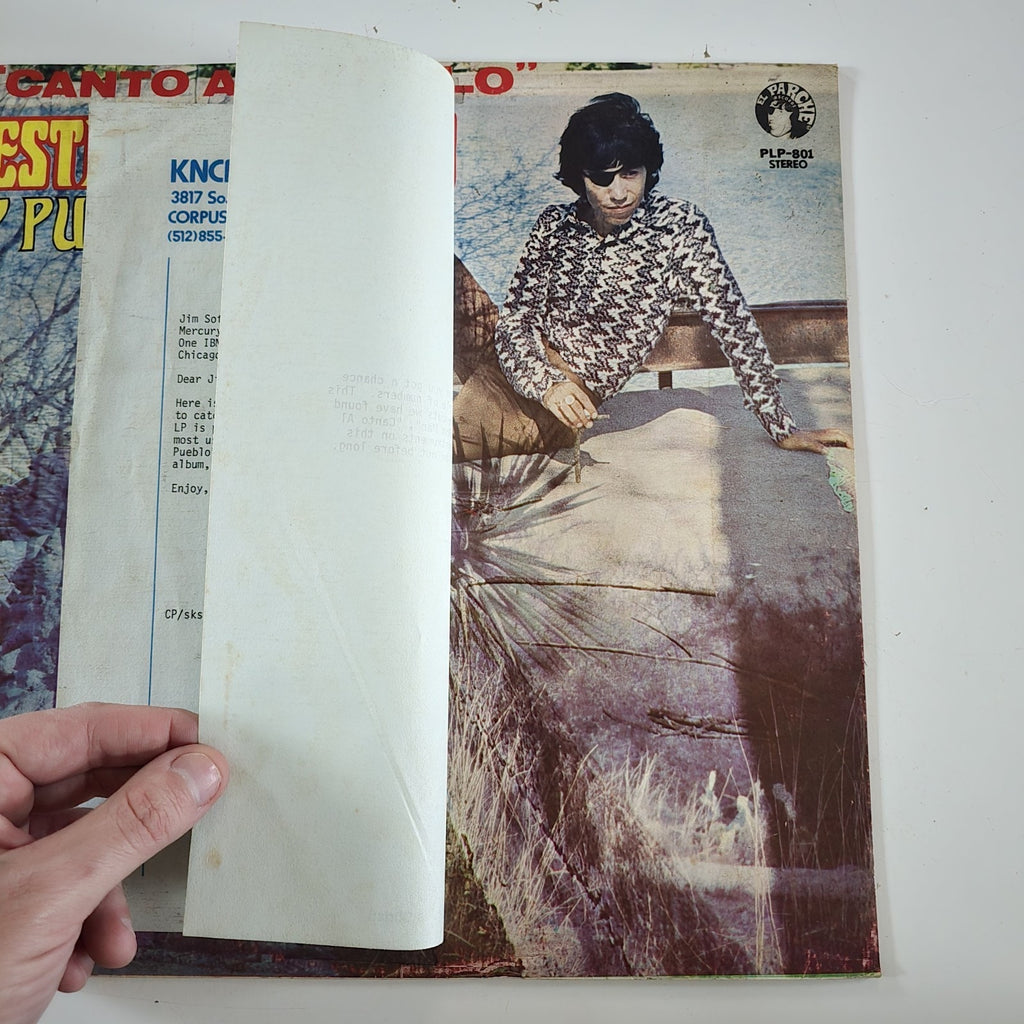Original Esteban Steven Jordan & Pura Jalea - Canto Al Pueblo Vinyl LP 1st Edition