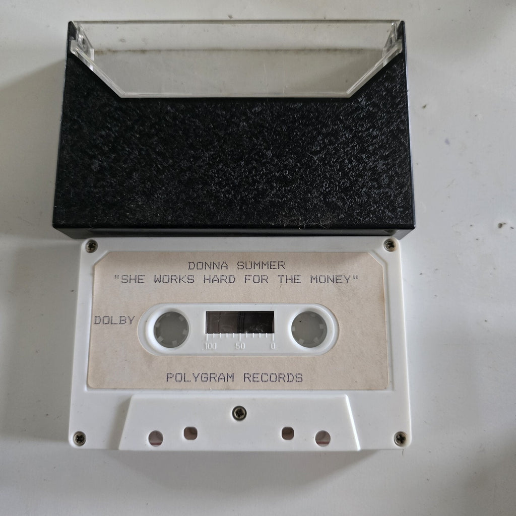 Donna Summer She Works Hard For The Money Sampler Promo Cassette Demo Tape Disco