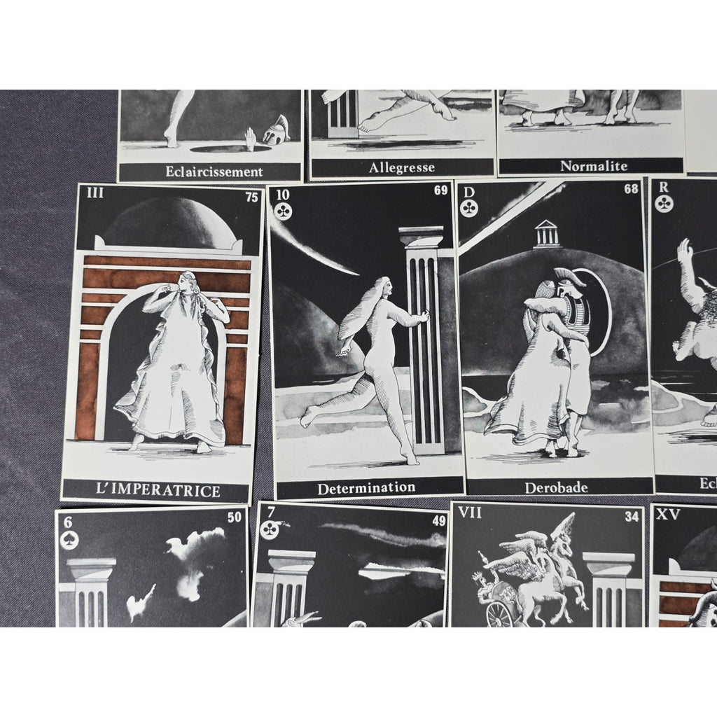 Original Minotarot Tarot Cards Deck from 1982. Made in France. 1st Signed Edition Numbered 1189/2000 RARE
