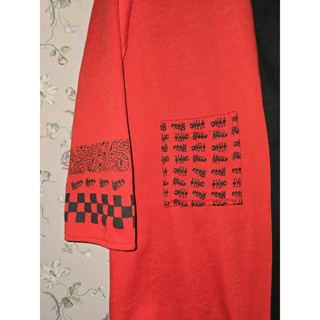 Original 1989 Pee Wee Herman Official Brand Child/Kid Sz M 12-14 Robe