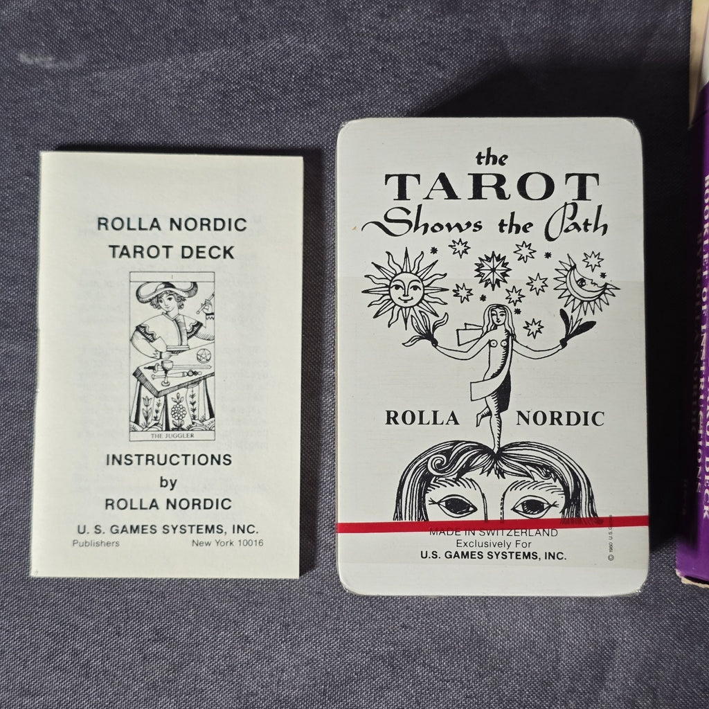 Vintage Rolla Nordic Tarot Card Deck 1981 SEALED AGMULLER & Cie Fortune Telling