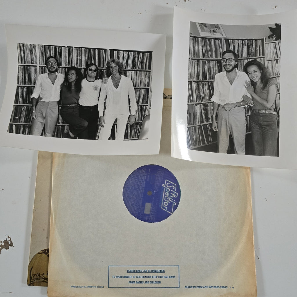 Phil Spectors 20 Greatest Hits Vinyl LP SIGNED By Ronnie Spector w/ Original Photographs