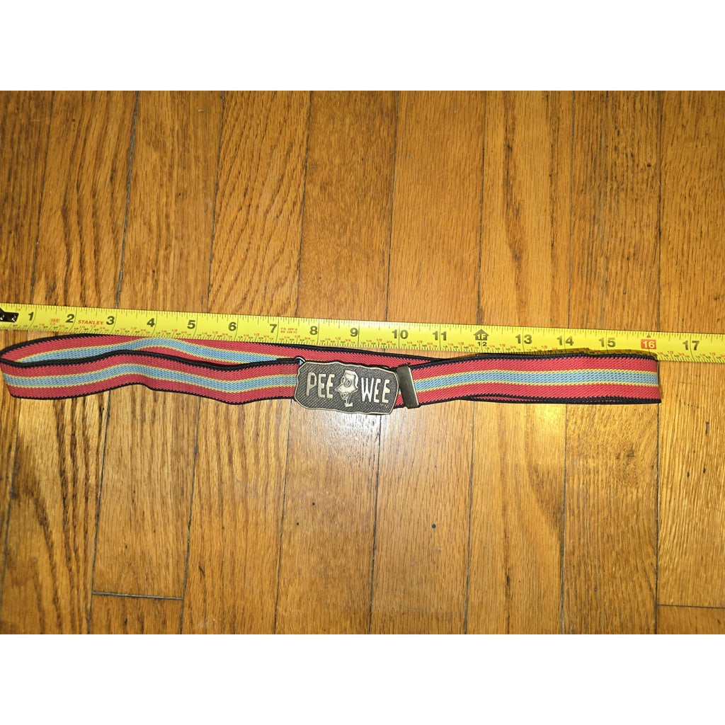 Original 1989 Pee Wee Herman Belt w/ Buckle 16" 32" RARE Paul Reubens