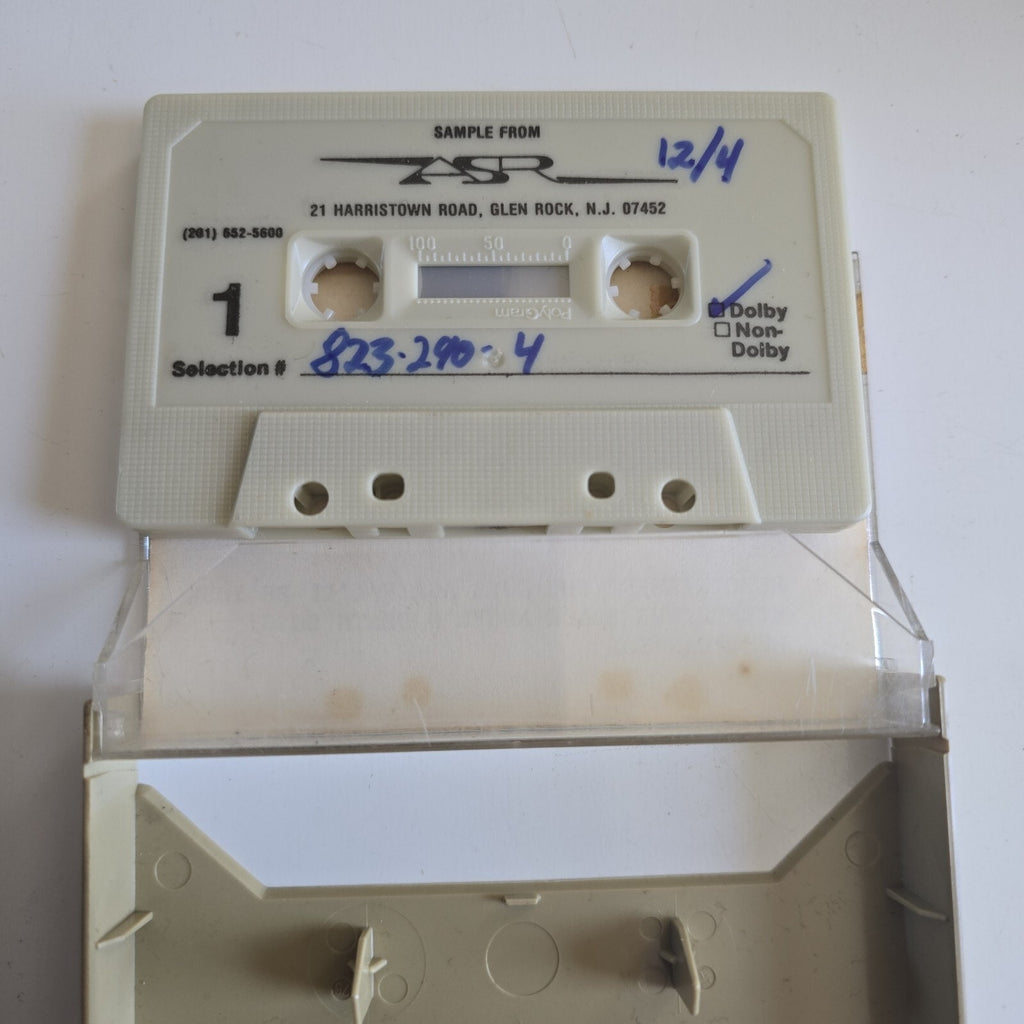 Velvet Underground & Nico Sample Test Pressing Cassette Tape Polygram Demo 1984
