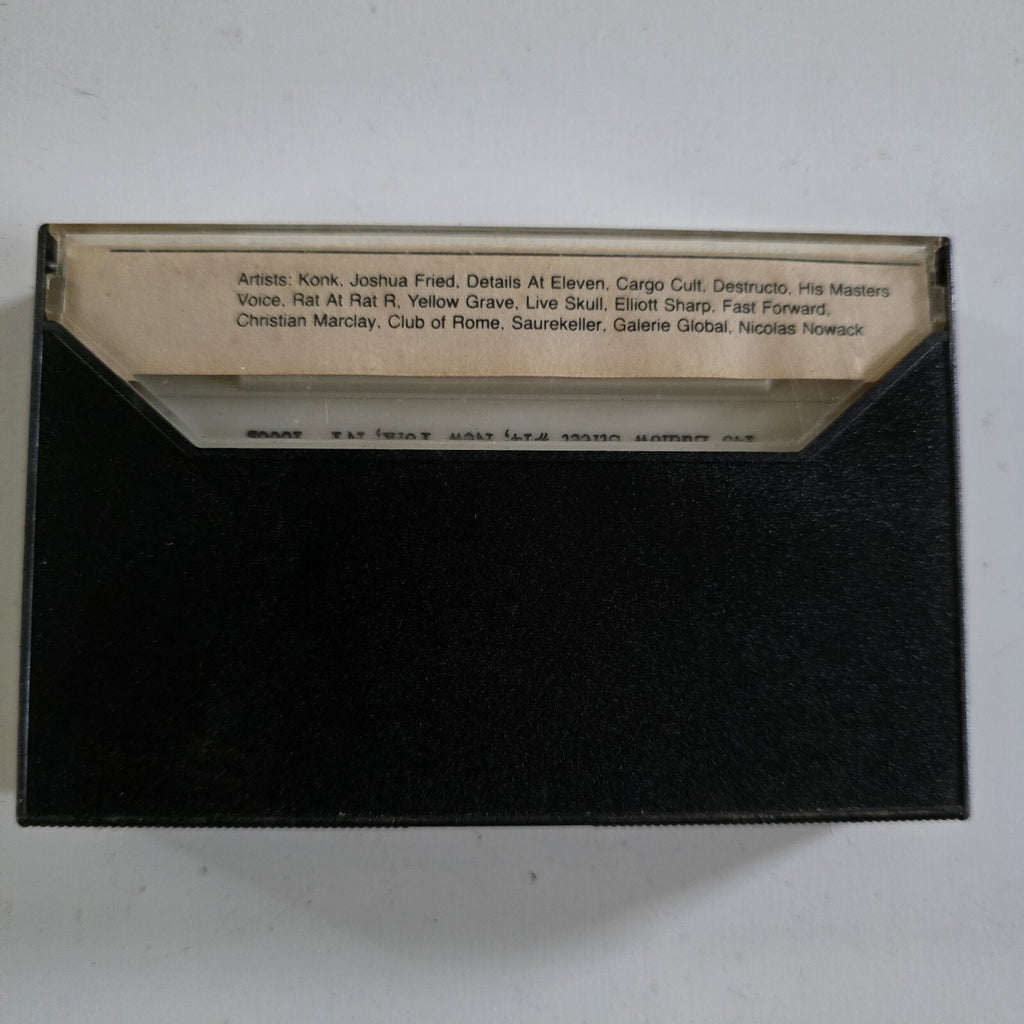 Original Tellus #8 USA Germany OG Audio Cassette Tape Zine Experimental TESTED 1984