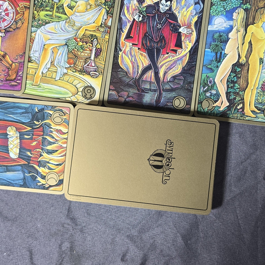 Original Symbolon Tarot Oracle Deck Peter Orban 1993 AGMULLER Big Sized