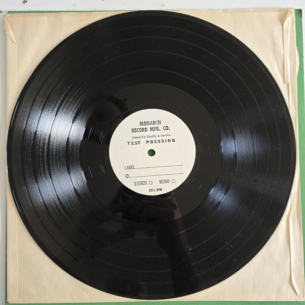 Original Waylon Jennings Dont Think Twice Vinyl LP Testpressing A&M Records
