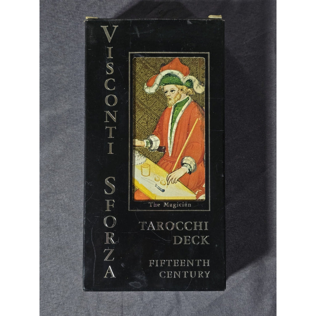 Visconti Sforza Tarocchi Tarot Cards Deck 1975 U.S Games Systems Stuart R. Kaplan Complete