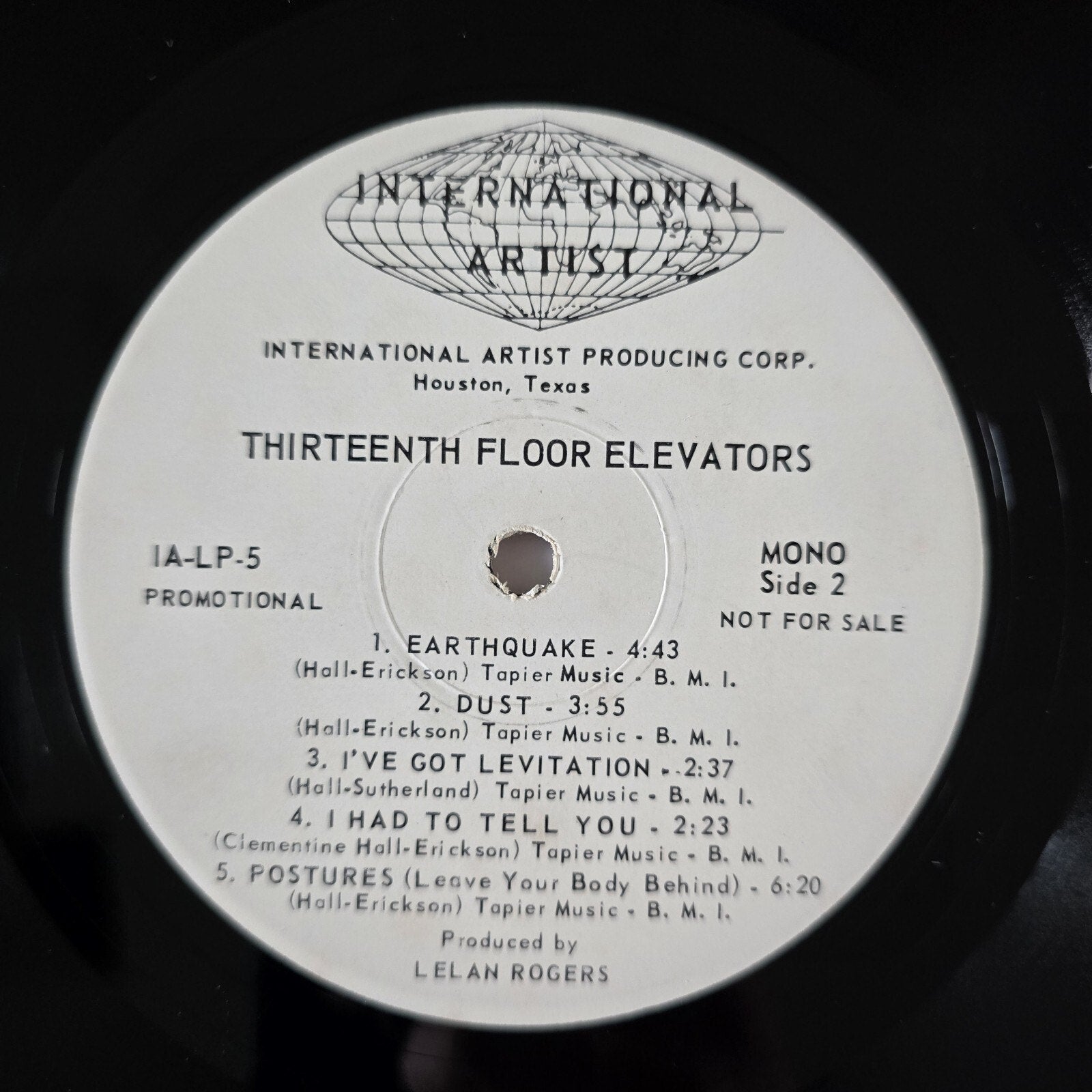 13th Floor Elevators Easter Everywhere Original Vinyl Record LP Mono WLP Promo