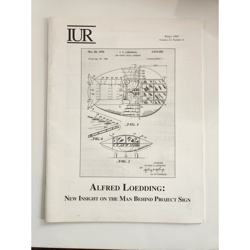Lot of 4 International UFO Reporter (IUR) Magazine 1990s