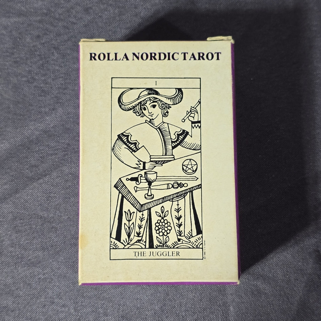 Vintage Rolla Nordic Tarot Card Deck 1981 SEALED AGMULLER & Cie Fortune Telling