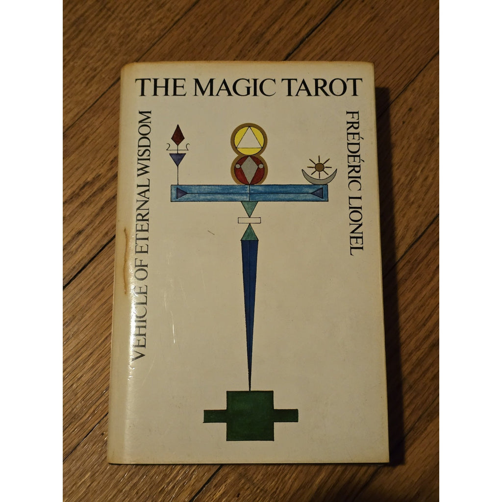 The Magic Tarot by Frederic Lionel HC DJ Book 1st Edition with SEALED Card Deck