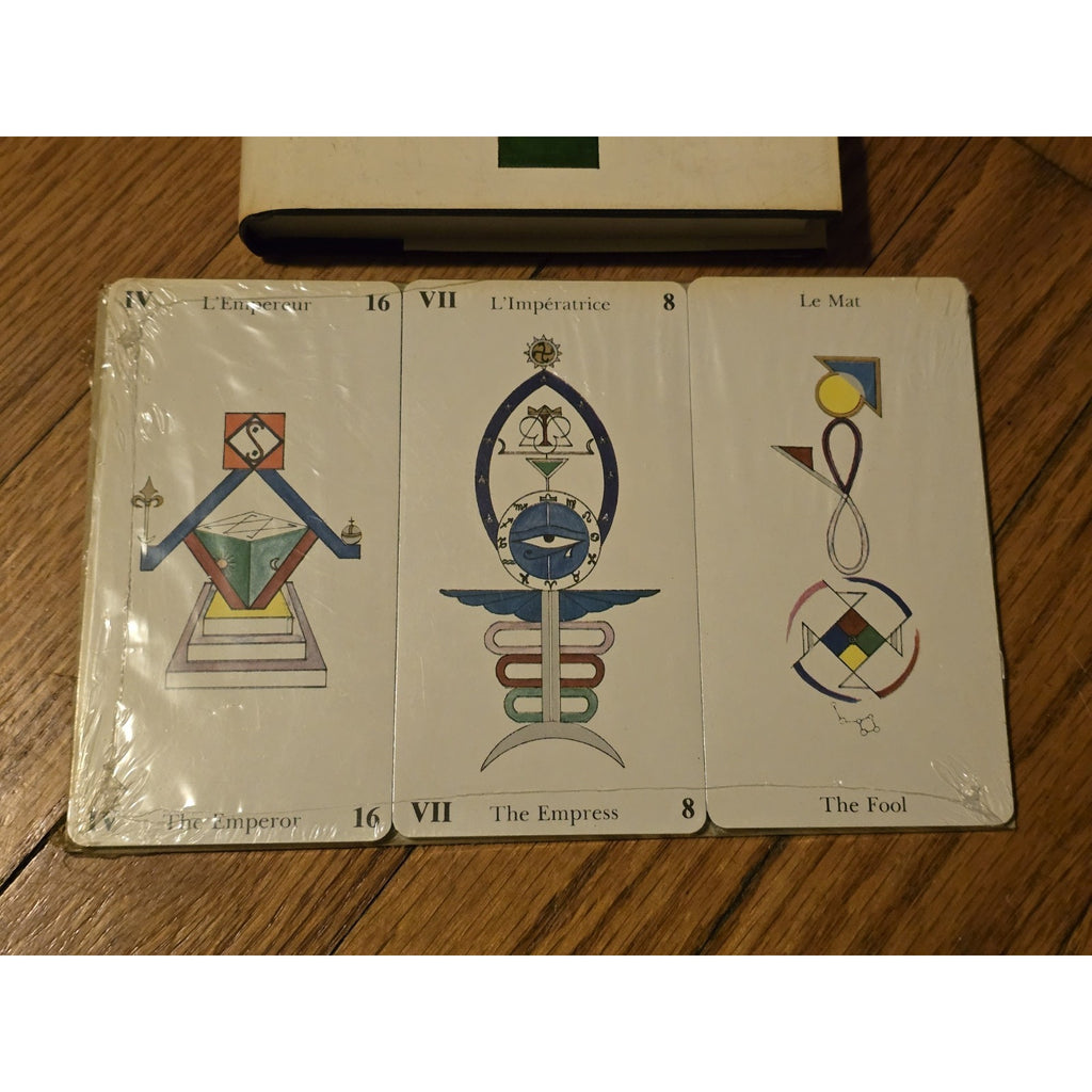 The Magic Tarot by Frederic Lionel HC DJ Book 1st Edition with SEALED Card Deck