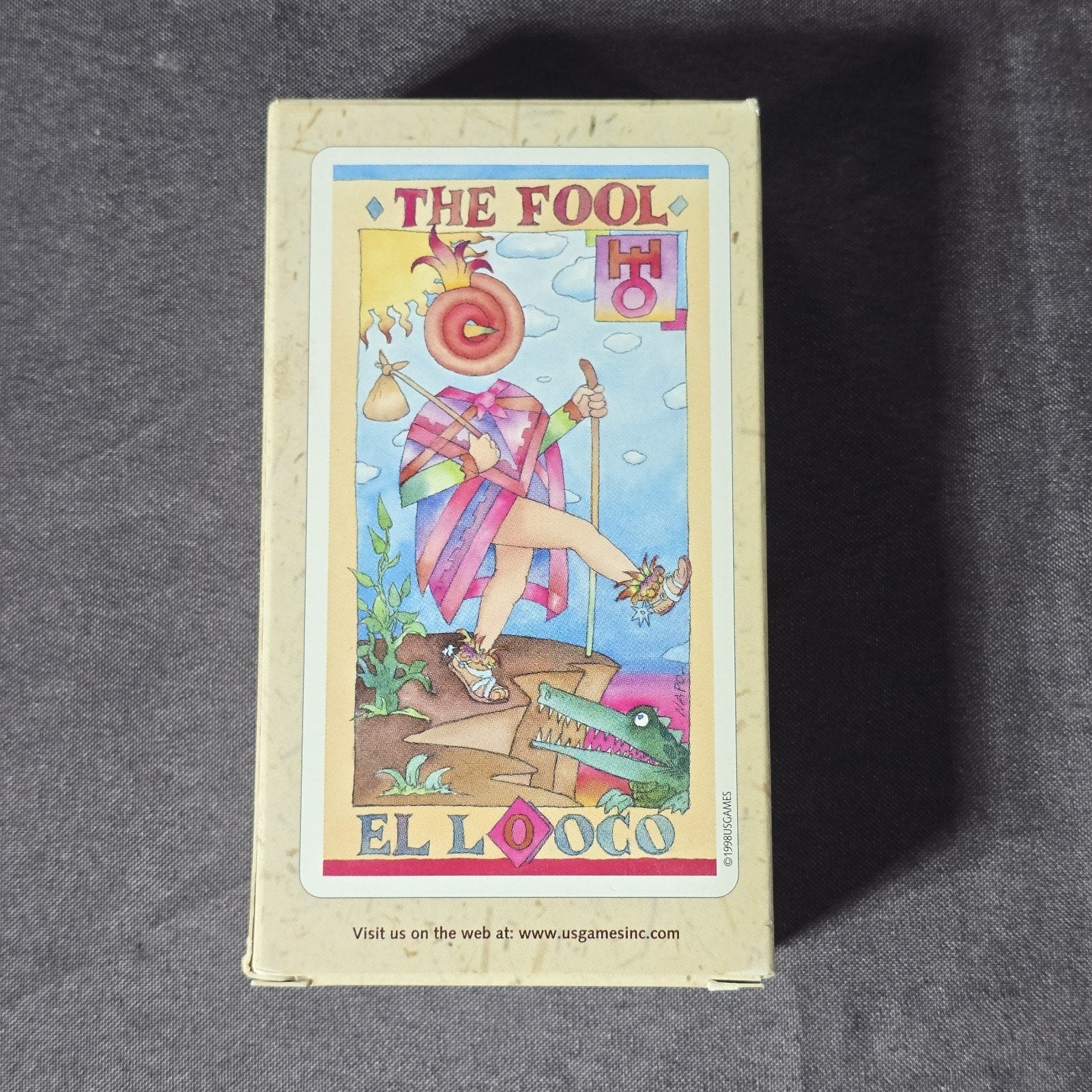 Original Napo Tarot Card Deck  from 1998 OOP Betty Lopez 1st Edition Bilingual Spanish