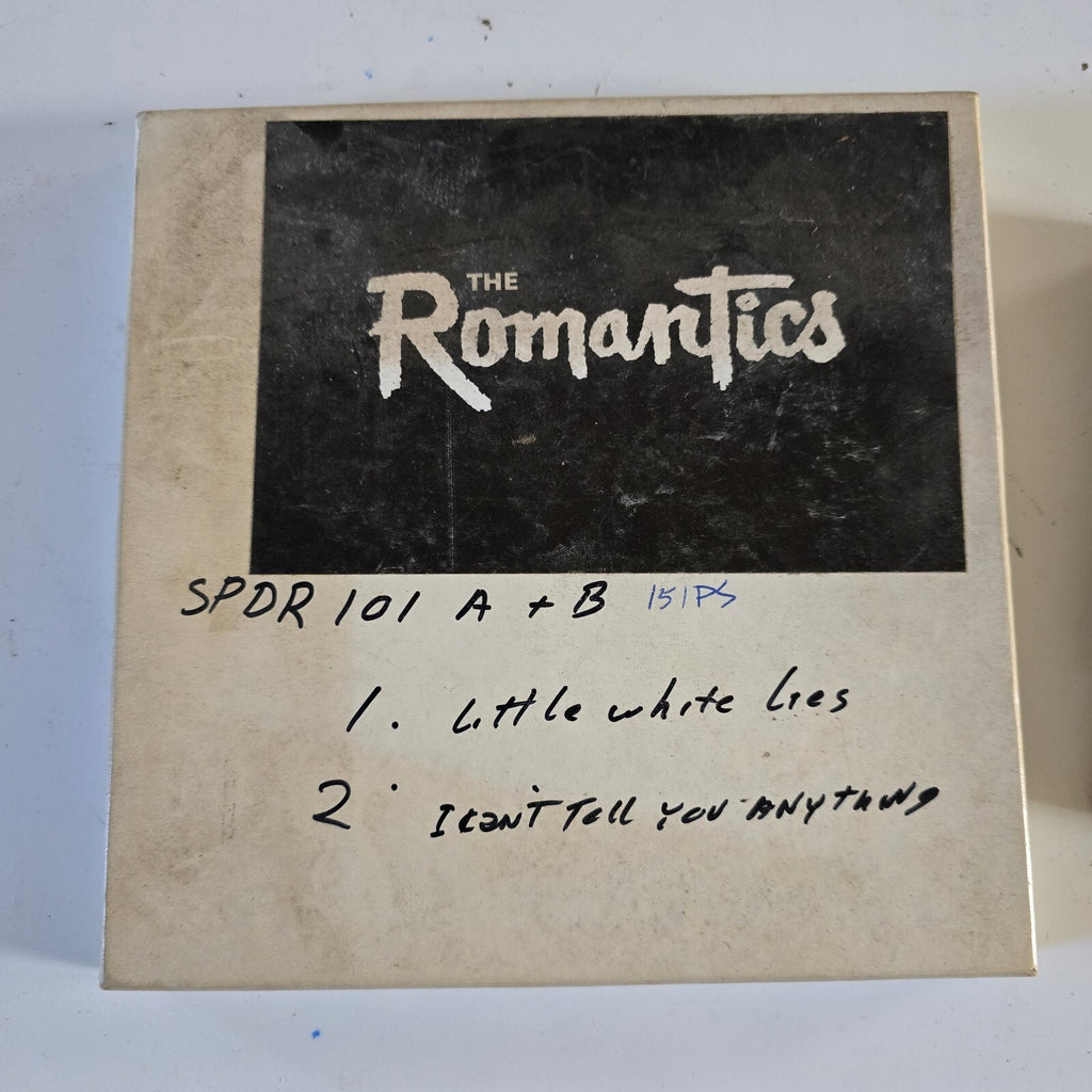 Original The Romantics Little White Lies Single Master Tape Reel To Reel + Other Single