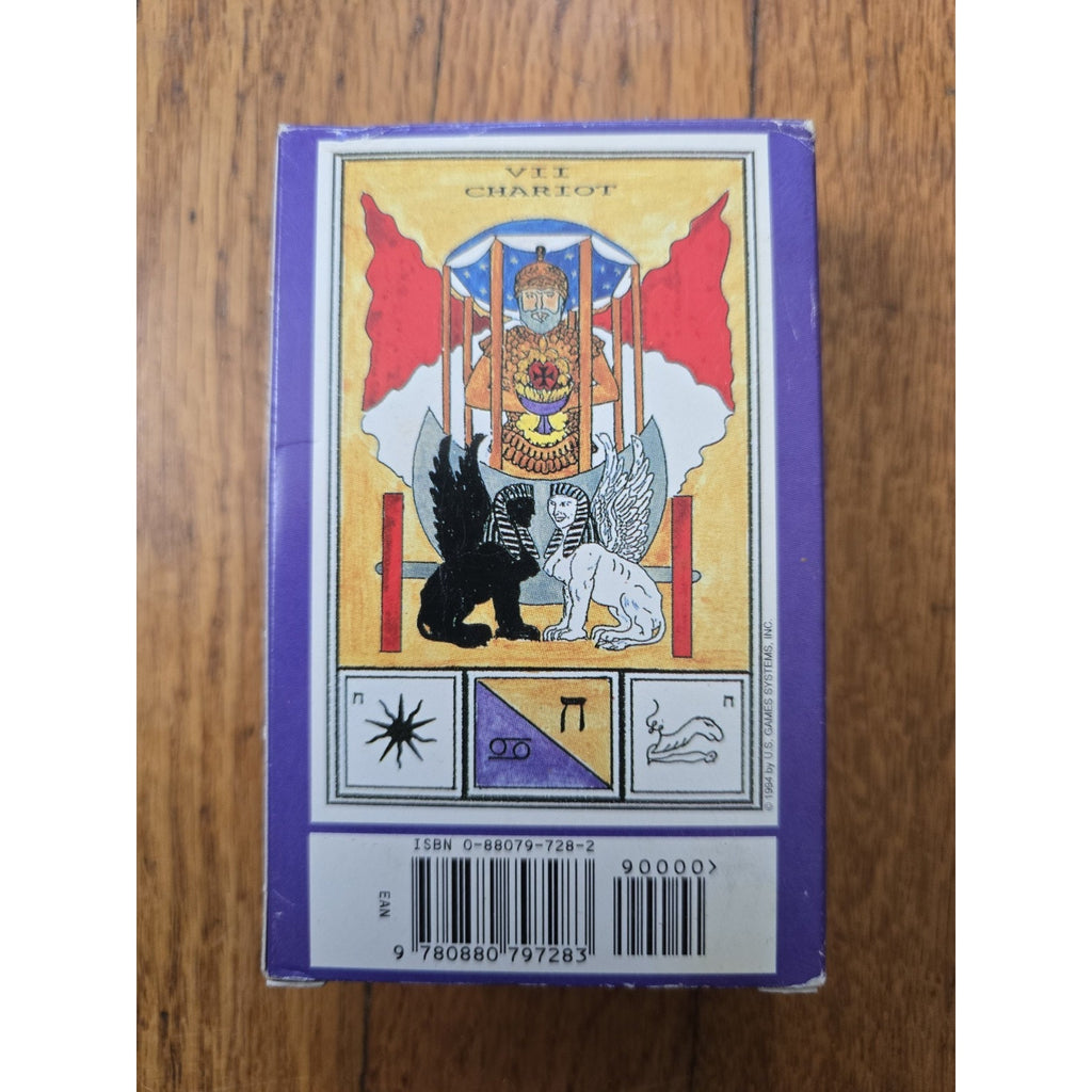 Tarot of Ceremonial Magick By Lon Milo Duquette Sealed But Torn Shrink US Games Systems 1994