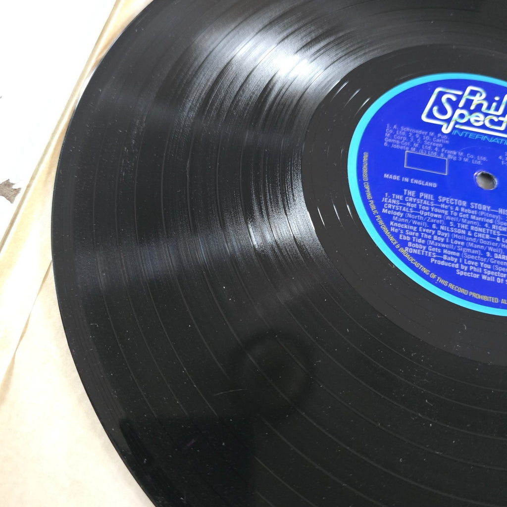 Phil Spectors 20 Greatest Hits Vinyl LP SIGNED By Ronnie Spector w/ Original Photographs