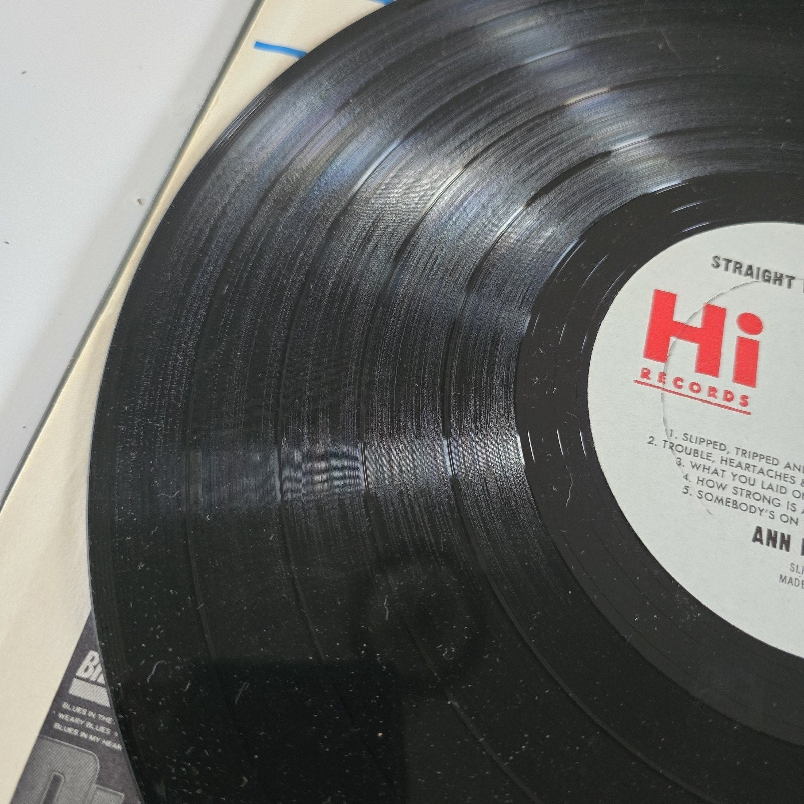 Original Ann Peebles Straight From The Heart Vinyl LP Hi Records 1st Press EX