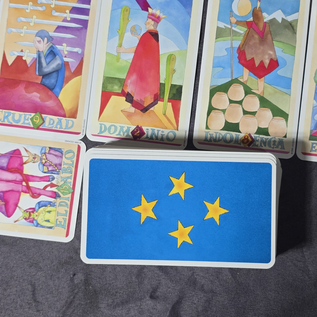Original Napo Tarot Card Deck  from 1998 OOP Betty Lopez 1st Edition Bilingual Spanish